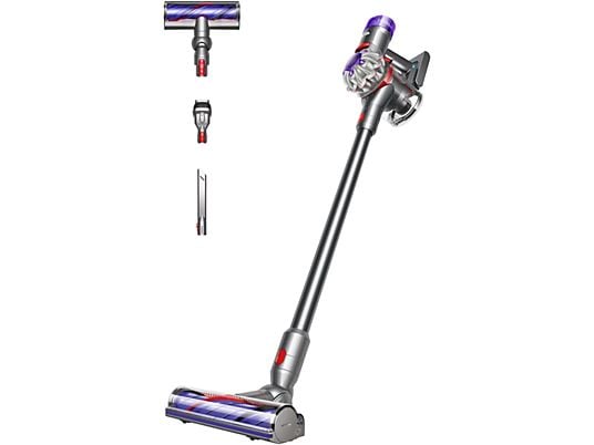 DYSON V8 Advanced Steelstofzuiger incl. kruimelzuiger Nikkel