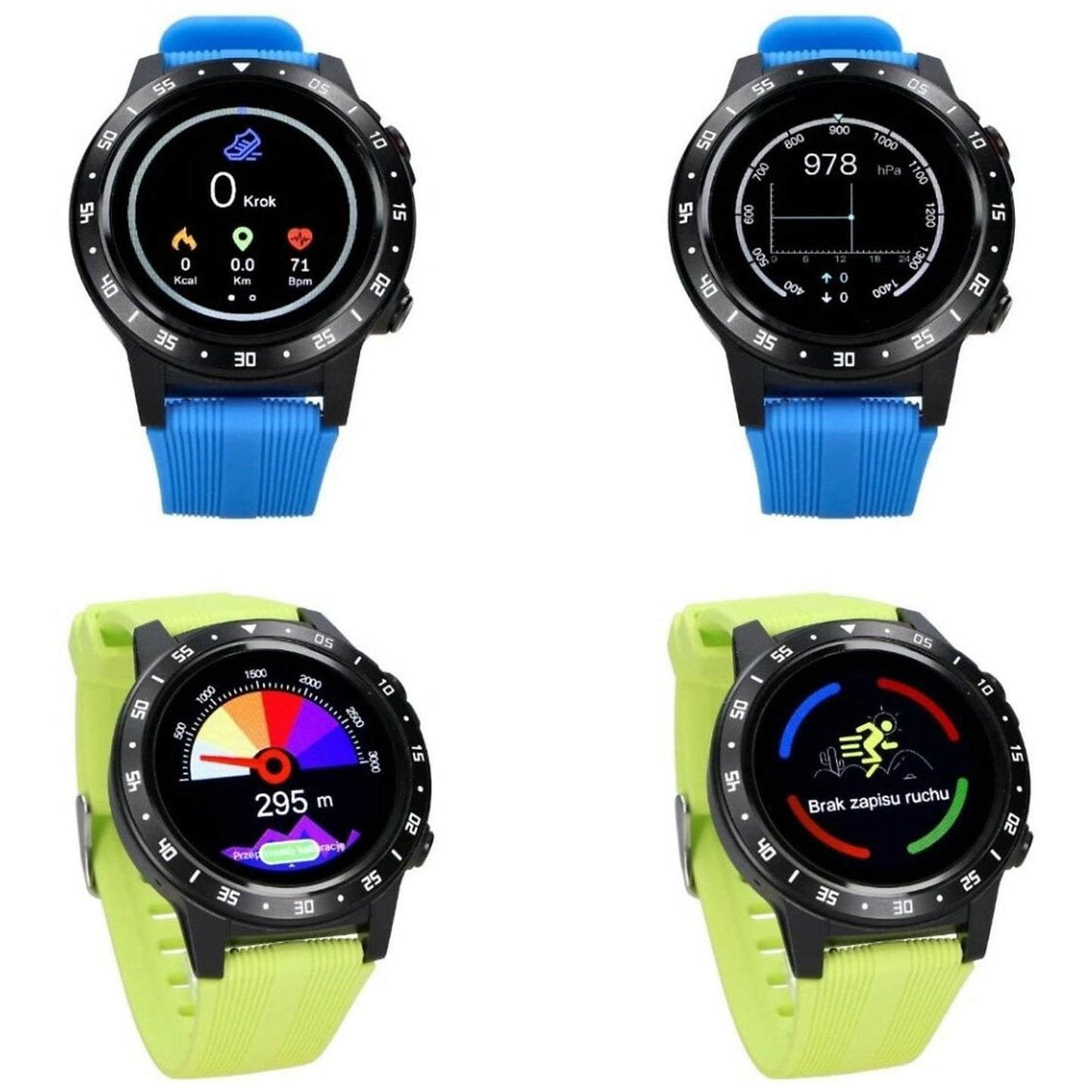 MAXCOM FW37 Argon Smartwatches Black