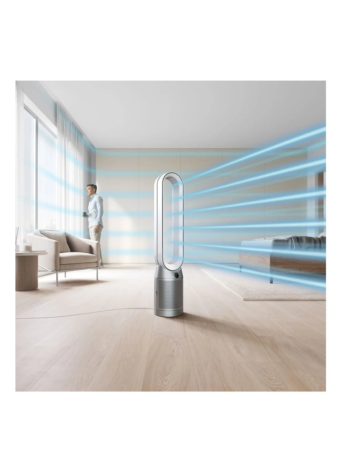 Dyson Purifier Cool air purifier, cooler & floor fan, 105 cm high