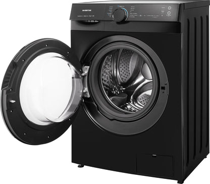 Inventum VWM8010B - Washing Machine - 8kg Capacity - 14 Programs - 1400 RPM - Energy Class A - Steam Clean - Quiet: 72 dB - White/Black