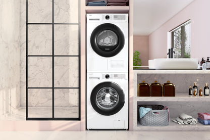 Samsung WW90CGC04AAHEN - Ecobubble - 5000 Series Washing Machine - 10% more energy-efficient than energy label A.