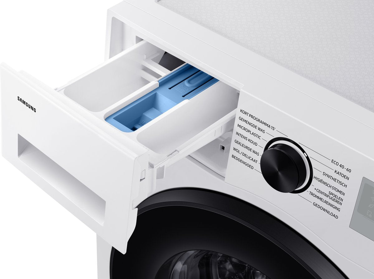 Samsung WW90CGC04AAHEN - Ecobubble - 5000 Series Washing Machine - 10% more energy-efficient than energy label A.