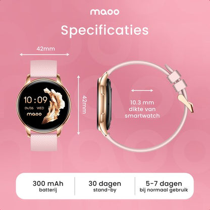 Maoo Ventura AMOLED Smartwatch Women