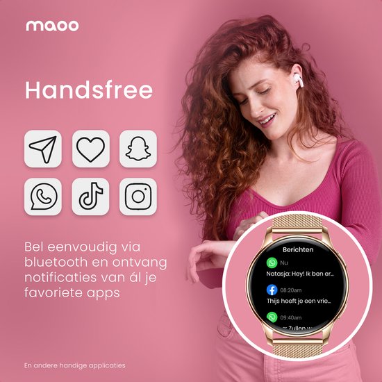 Maoo Ventura AMOLED Smartwatch Women