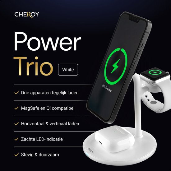 Chéroy PowerTrio Wireless Charger