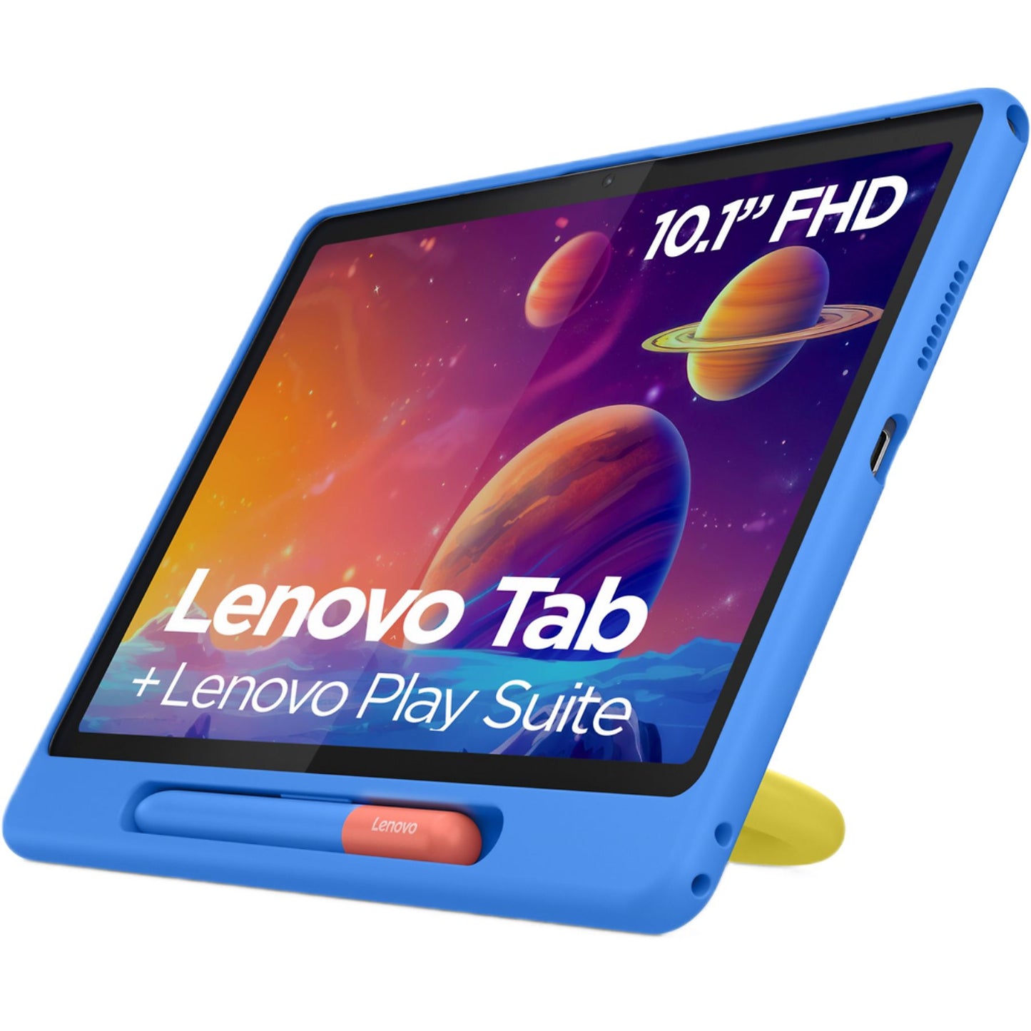 LENOVO Tab + Kids bumper & Pen - 10.1 inch - 64 GB - Gray - Wifi +