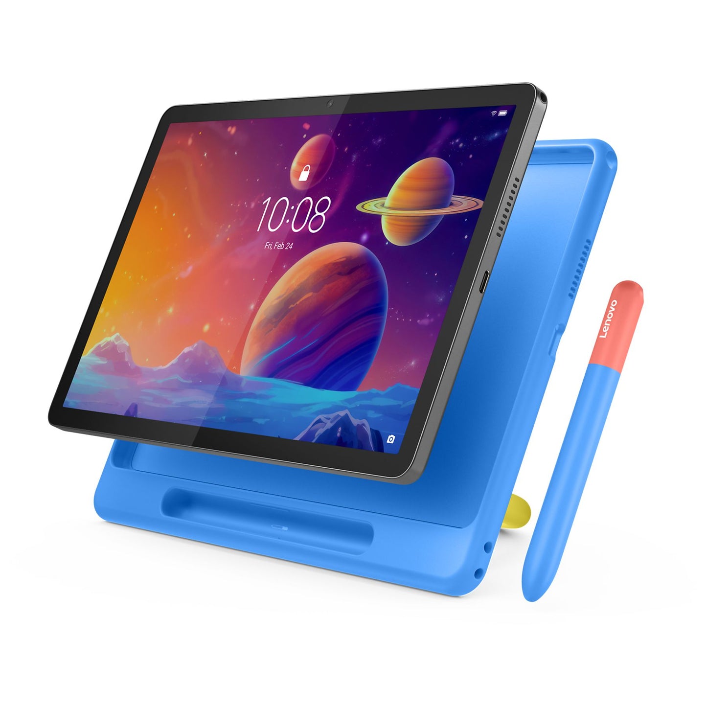 LENOVO Tab + Kids bumper & Pen - 10.1 inch - 64 GB - Gray - Wifi +
