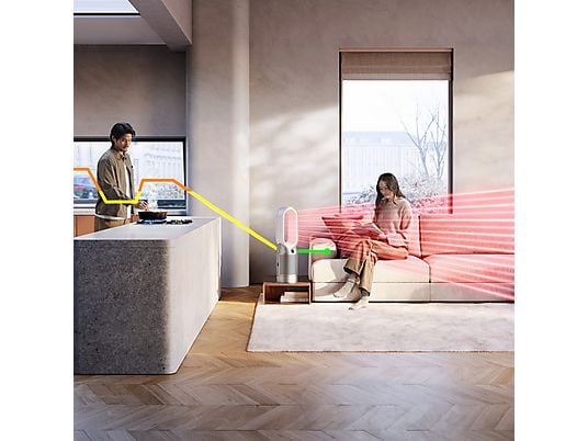 DYSON Purifier Hot + Cool HP11 Air Purifying Fan White