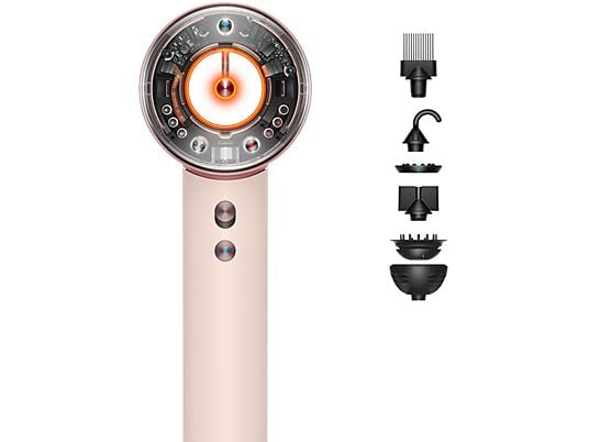DYSON Supersonic Nural Curly + Coily Ceramic Pink Föhn Roze