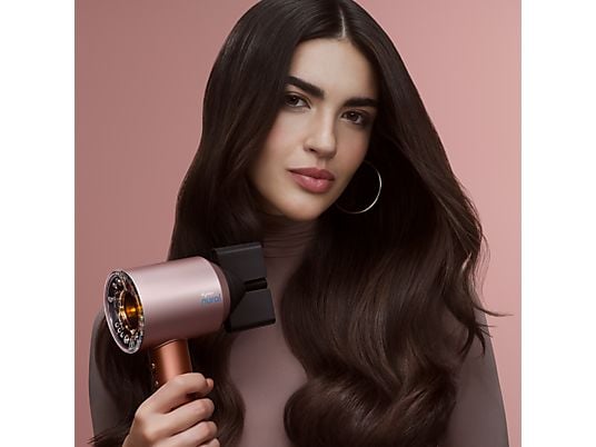 DYSON Supersonic Nural Curly + Coily | Amber Silk Föhn Roze