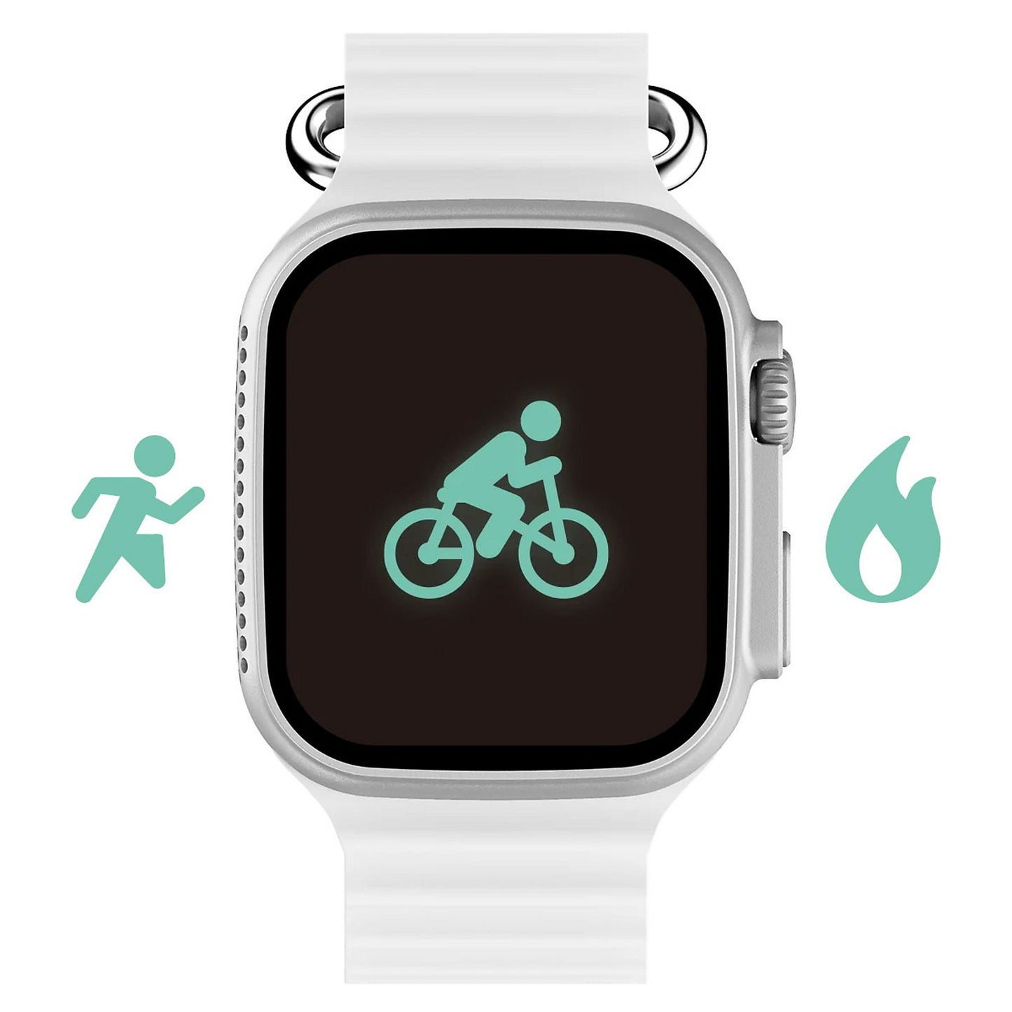 MAXCOM Ecowatch 2 Smartwatch Silver