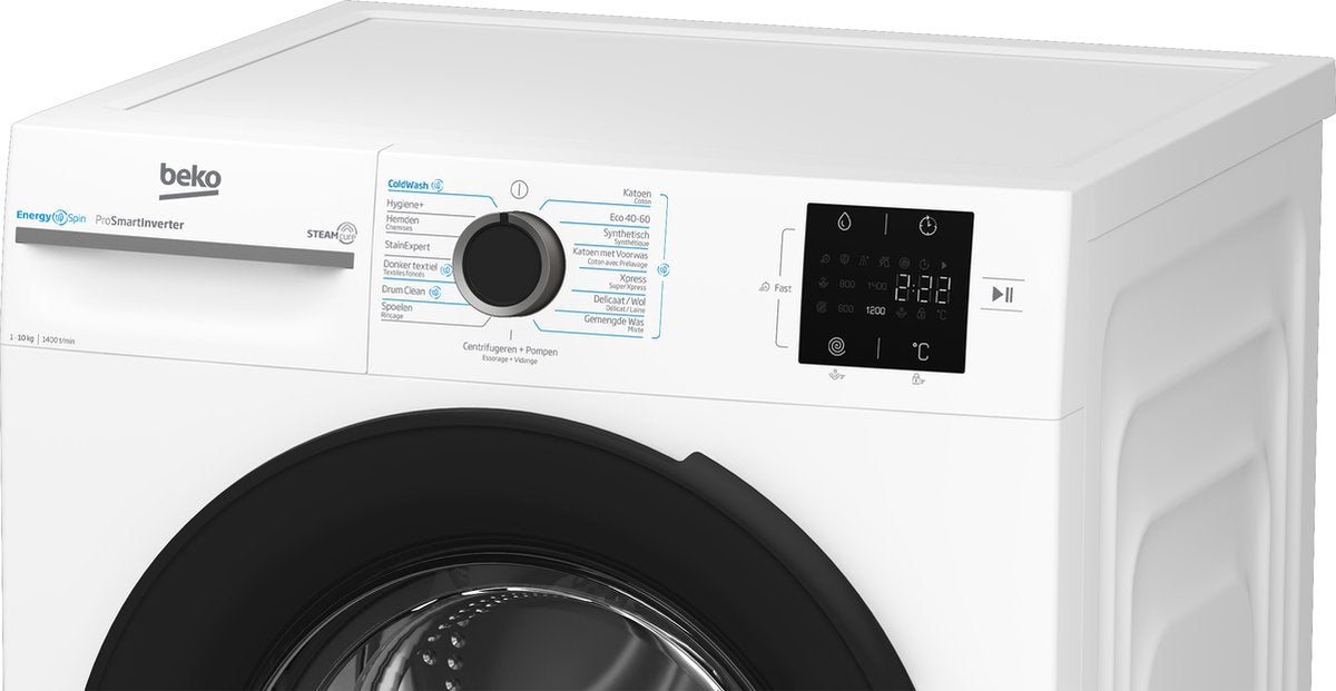 Beko BM3WFT31041W - EnergySpin - 10 kg Washing Machine
