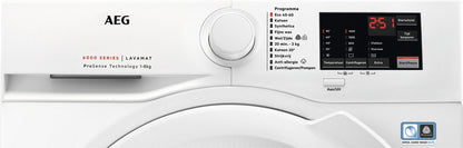AEG LF628600 6000 Series ProSense® Washing Machine - Energy Label A - 1600 RPM - 8 kg