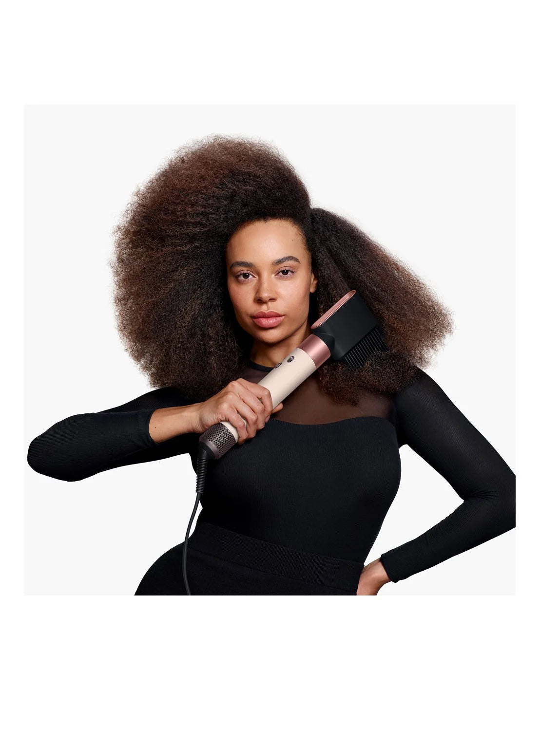 Dyson Airwrap ID Ceramic Pink Curly+Coily